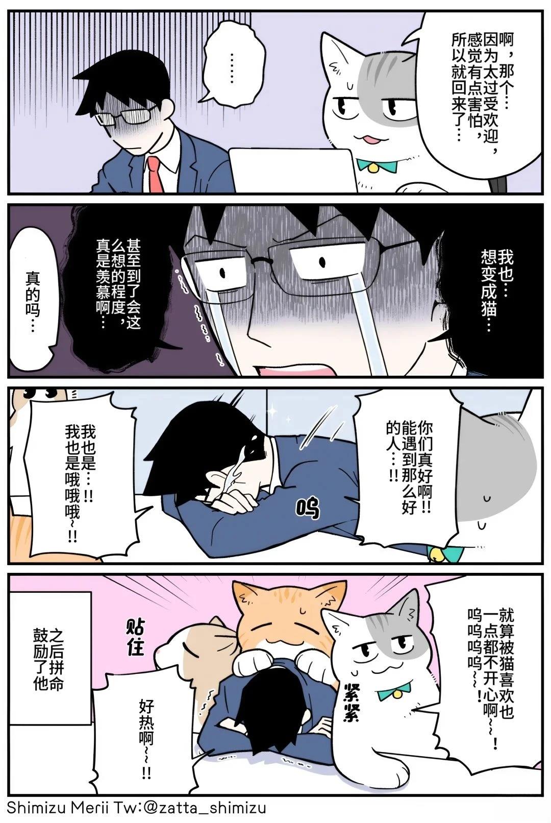 黑心企业的职员变成猫之后人生有了转变的故事 第5.4话 第12页
