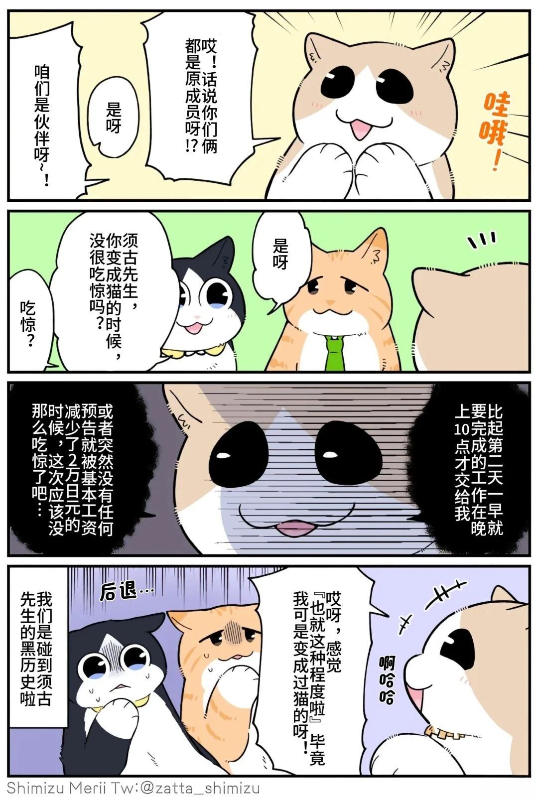黑心企业的职员变成猫之后人生有了转变的故事 第5.4话 第7页