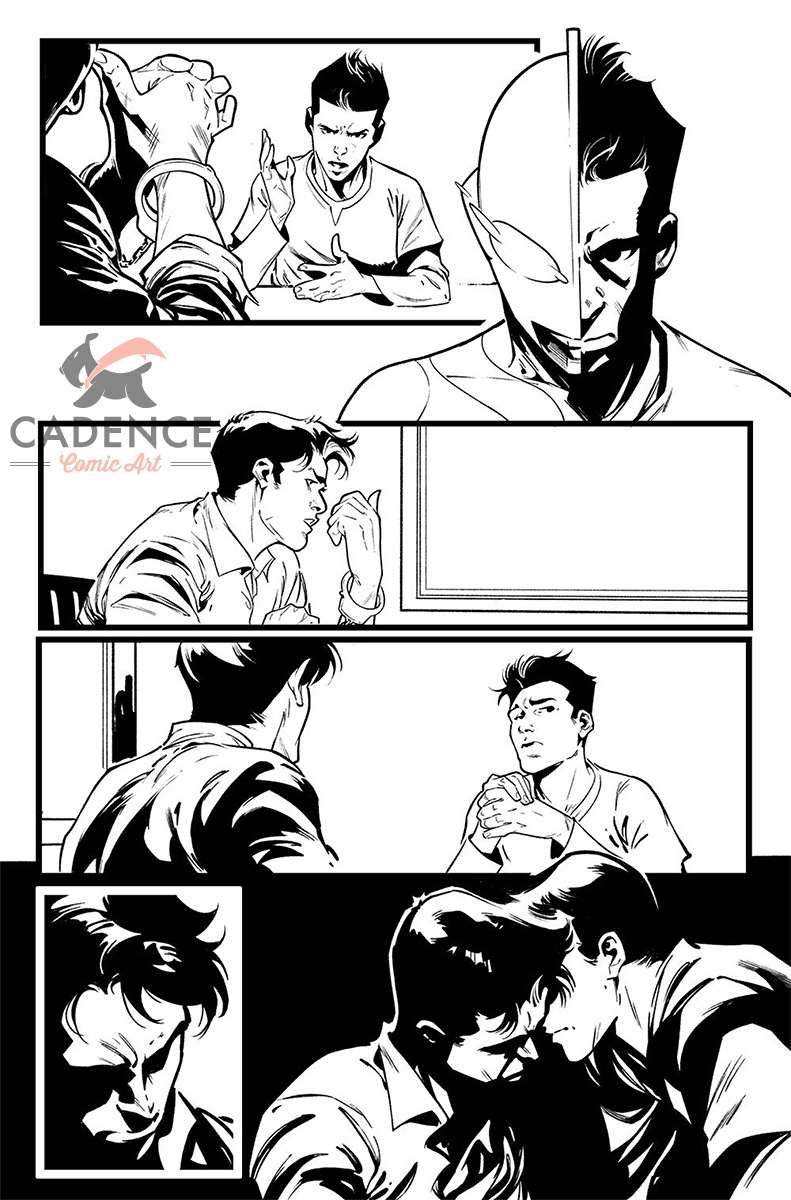 奥特曼的崛起 第03卷原画 第4页