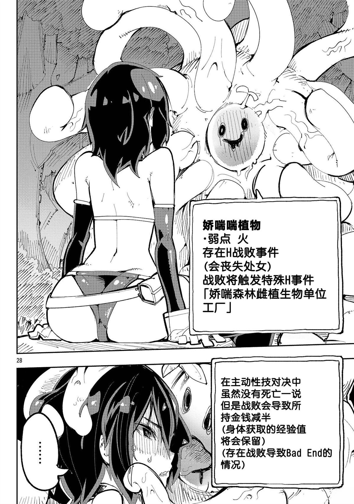 沙帆子任务～阴角女孩，在绅士向同人RPG世界成为勇者～ 第1话 第28页