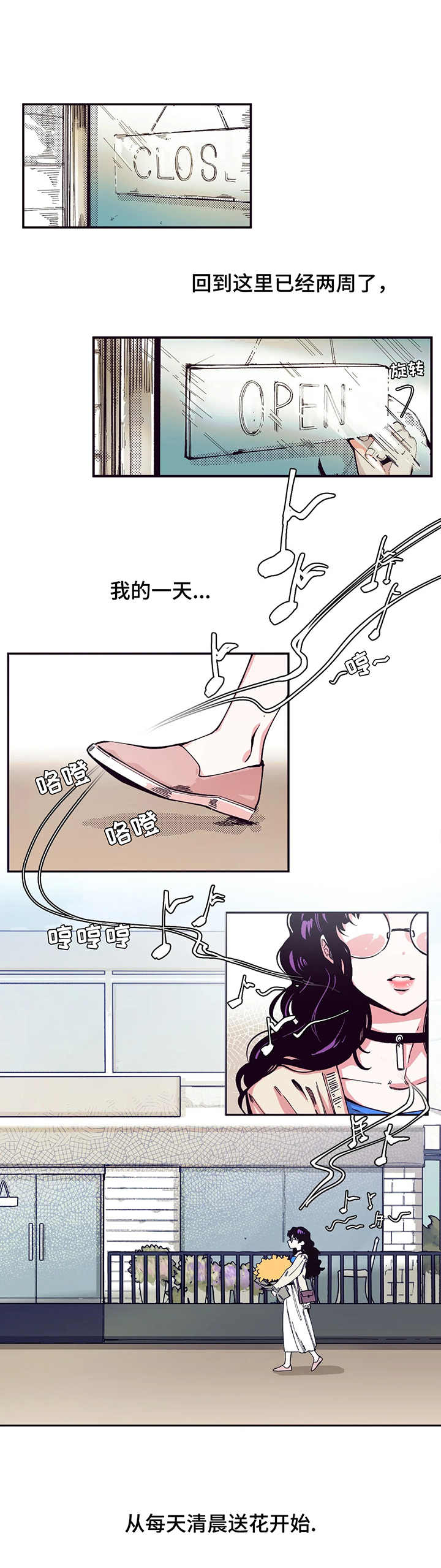 刺玫瑰 第1章：送花 第1页