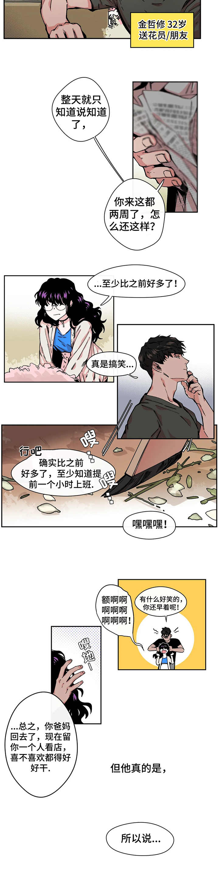刺玫瑰 第2章：花店 第7页