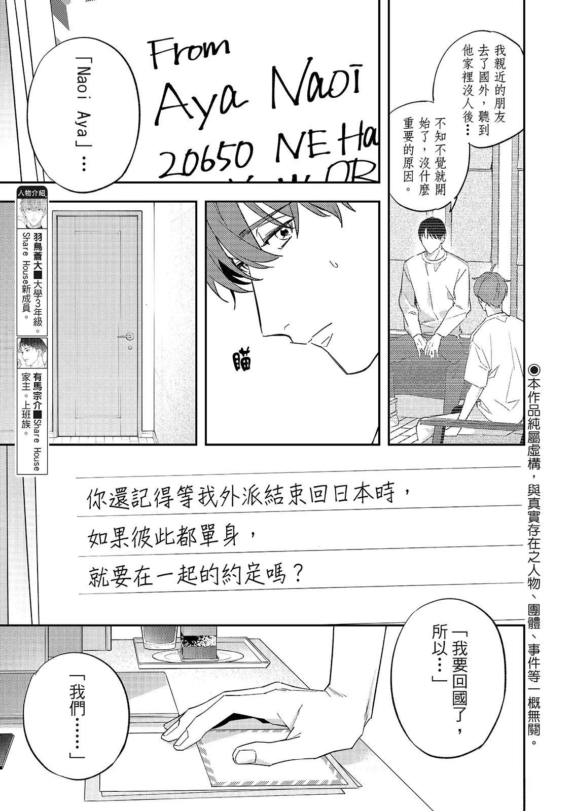 和羽鸟相爱的共享空间 第4话 第5页